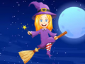 Permainan Buku Mewarnai: Gadis Halloween  secara online
