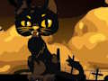 Permainan Temukan Sayap Kucing Halloween  secara online