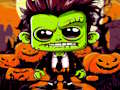 Permainan Teka-teki Halloween Franky & Vampir  secara online