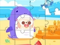 Permainan Puzzle Jigsaw: Pantai Lucu  secara online