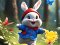 Permainan Puzzle Jigsaw: Kelinci Berlari  secara online