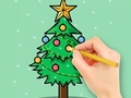 Permainan Buku Mewarnai: Pohon Natal  secara online