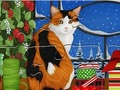 Permainan Puzzle Jigsaw: Kucing Natal  secara online