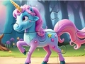 Permainan Teka-teki Jigsaw: Unicorn Hutan Ajaib  secara online