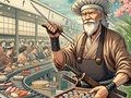 Permainan Koki Samurai Ekspres  secara online
