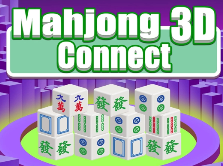 Permainan Koneksi mahjong 3D  secara online