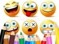 Permainan Buku Mewarnai: Emoji Lucu  secara online