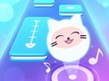 Permainan Kucing Musik! Permainan Ubin Piano 3D secara online