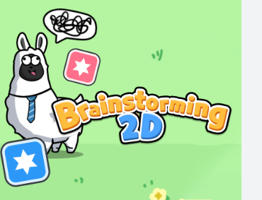 Permainan Brainstorming 2D secara online