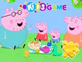 Permainan Puzzle Jigsaw: Piknik Keluarga Peppa Pig  secara online