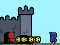 Permainan Castlewar Merah dan Biru  secara online