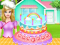 Permainan Kue Pelangi Chef Felicia  secara online