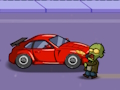 Permainan Pengemudi Zombie Escape 2D  secara online