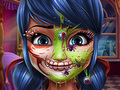 Permainan Makeup Halloween untuk Gadis Berpola secara online