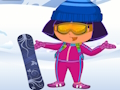 Permainan Dandanan Musim Dingin Ski Dora  secara online