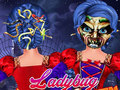Permainan Gaya Rambut Halloween Ladybug secara online
