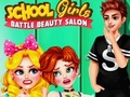 Permainan Salon Kecantikan Pertempuran Gadis Sekolah  secara online
