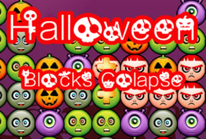 Permainan Blok Halloween Runtuh  secara online