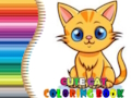 Permainan Buku Mewarnai Kucing Lucu  secara online