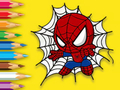 Permainan Buku Mewarnai: Bayi Spiderman  secara online
