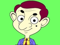 Permainan Buku Mewarnai Mr Bean  secara online