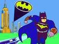 Permainan Pewarnaan Kartun Batman  secara online