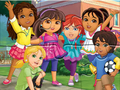 Permainan Teka-teki Jigsaw: Dora Ke Kota  secara online