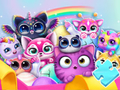 Permainan Teka-teki Jigsaw: Pesta Fluvsies  secara online