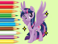 Permainan Buku Mewarnai: Twilight Sparkle  secara online