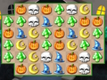 Permainan Teka-teki pertandingan 3 Halloween Burst  secara online