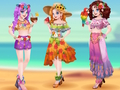 Permainan Pakaian Hawaii yang Girly  secara online