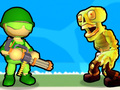 Permainan Penghancuran Zombie Stickman  secara online