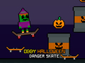Permainan Skate Bahaya Halloween Obby  secara online