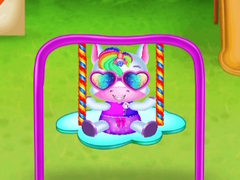 Permainan Tempat Penitipan Anak Unicorn yang Baru Lahir  secara online