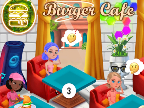 Permainan Kafe Burger  secara online
