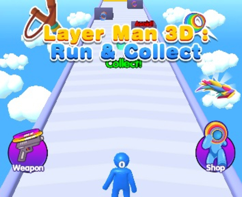 Permainan Koleksi Lari 3d Layer Man  secara online