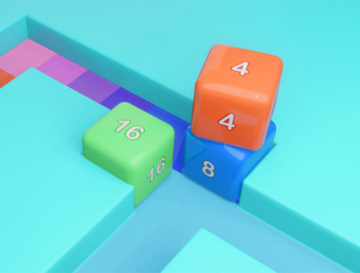 Permainan Kubus Labirin 2048  secara online