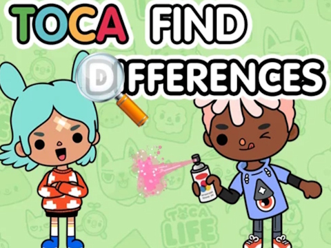 Permainan Toca Temukan Perbedaannya  secara online