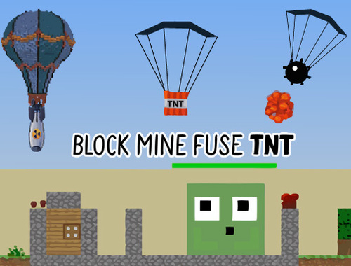 Permainan Blok Tambang Sekering TNT  secara online
