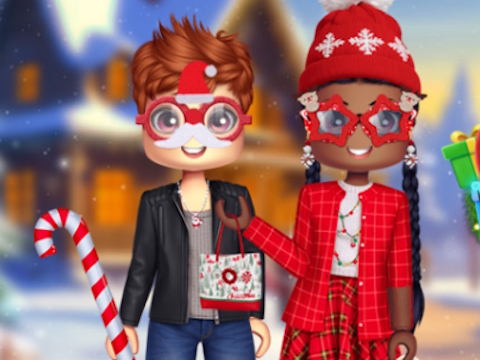 Permainan Dandanan Natal Roblox  secara online