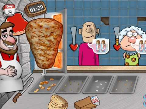 Permainan Shawarma yang lezat  secara online