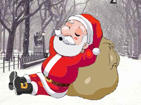 Permainan Bangunkan Santa Tidur  secara online