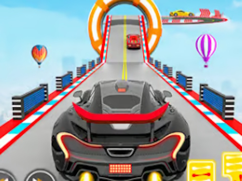 Permainan Gabungkan Pembalap - Mobil Stunts  secara online