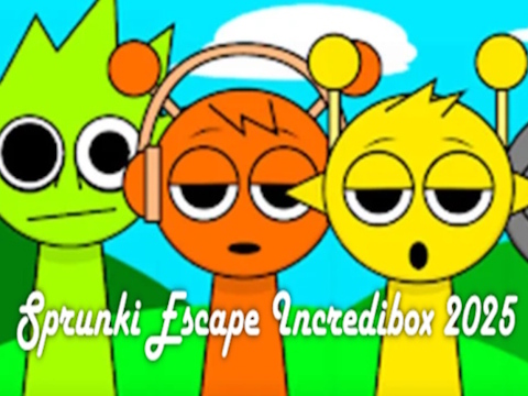Permainan Sprunki Escape Incredibox 2025 secara online