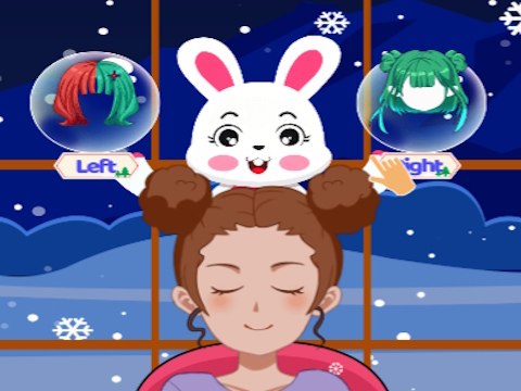 Permainan Kiri Atau Kanan - Dandanan Natal  secara online