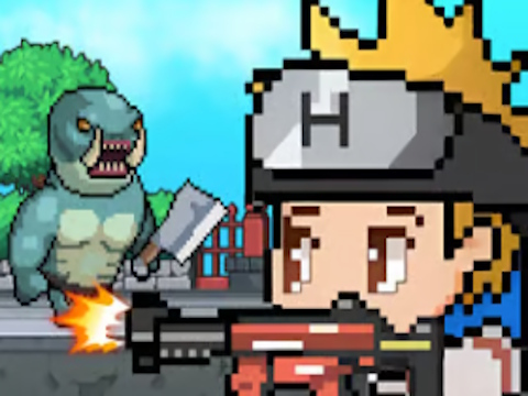 Permainan RPG Piksel Tembak Mecha  secara online