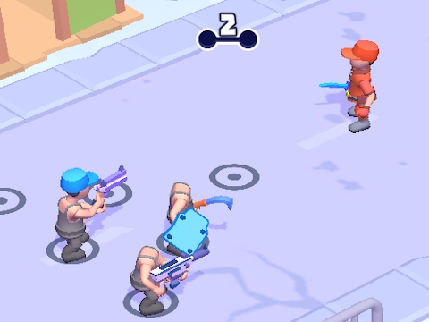 Permainan Squad Assembler: Merah vs Biru  secara online