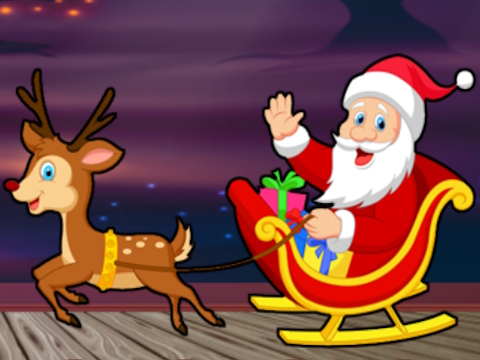 Permainan Temukan Santa dengan Hadiah  secara online