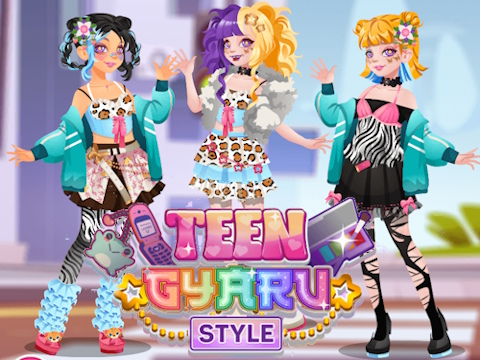 Permainan Gaya Gyaru Remaja  secara online