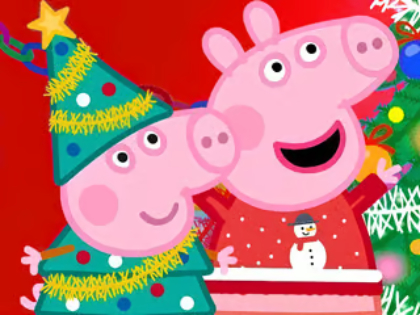 Permainan Puzzle Jigsaw: Persiapan Natal Peppa Pig  secara online